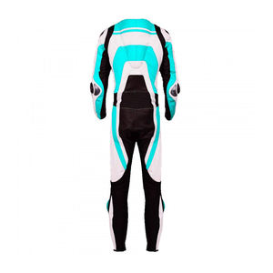 Combinaison de moto en cuir de vachette respirant de haute qualité, vêtements de course automobile en cuir véritable, coupe-vent, imperméable, ensembles personnalisables - Product Image 2