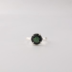 Zubeda Gems Green Tourmaline Gemstone <b>Ring</b> 925 Sterling Silver Luxury Premium Grade Vintage Statement Jewelry IGI Certified - Product Image 2