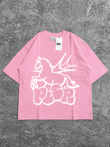 T-shirt graphique en coton surdimensionné personnalisé pour homme, style streetwear vintage, coupe ample, imprimé, lourd, tendance, OEM ODM - Product Image 3