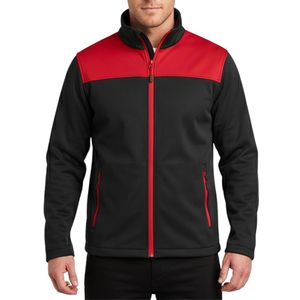 Navy Blue Executive <b>Men's</b> Softshell <b>Jackets</b> <b>Smart</b> Fit Water Repellent Corporate Uniform Export <b>Jackets</b> - Product Image 3