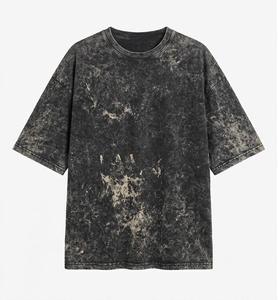 Camiseta Oversize para Hombre con Lavado Ácido, Tejido de Punto 100% Algodón de Alta Calidad, Impresión y Bordado Personalizados, Ecológica y Transpirable - Product Image 3