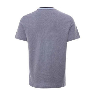 <b>Mens</b> <b>Turtleneck</b> Short Sleeve 100% Cotton Regular Fit Breathable Anti-Wrinkle Eco-Friendly Casual Tee for Work Travel Daily - Product Image 6