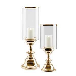 Candle Holder, Table Center Piece Best Seller Brass and <b>Glass</b> Candle Holder - Product Image 4