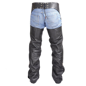 Pantalones de Montar Profesionales de Cuero Genuino para Mujer, de Talle Alto con Cierre de Botones, Lavado a Mano Personalizado, Pantalones de Equitación para Hombre y Mujer - Product Image 2