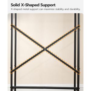 Organizzatore da Bagno a 3 Ripiani Autoportante Sopra il WC, Regolabile con Funzioni Salvaspazio - Product Image 4