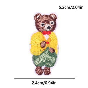 Magnifique patch brodé Daisy Chain thermocollant pour chapeaux, sacs, vestes, casquettes, vêtements d'été DIY, vente en gros, usine, en vrac - Product Image 6