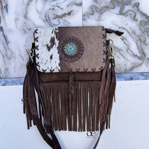 Nouveaux sacs à main de créateur pour femmes, sacs bandoulière en cuir de vachette à poils, sacs faits main - Product Image 1