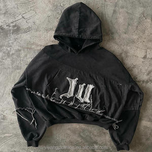 Sudadera con Capucha de Alta Calidad para Hombre, con Logotipo Personalizado Impreso, de Algodón y Felpa, Corte Regular, Estilo Casual de Invierno - Product Image 6