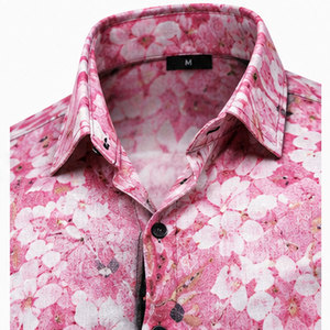 Camisa Casual Estampada Premium para Hombre con Material Transpirable y Corte Regular Elegante para un Estilo Profesional - Product Image 3