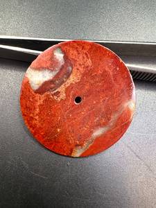 Esfera de Reloj de Jaspe Rojo de 39 mm y 1 mm, Esfera de Reloj con Piedras Preciosas, Esfera de Reloj Mecánica Personalizada con Patrones Minerales Más Oscuros - Product Image 5