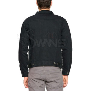 Diseña Tu Propio Logotipo Frontal, Chaqueta Vaquera de Invierno para Hombre, Alta Calidad, 100% Algodón, Transpirable, Cantidad al por Mayor para Venta en Línea - Product Image 4