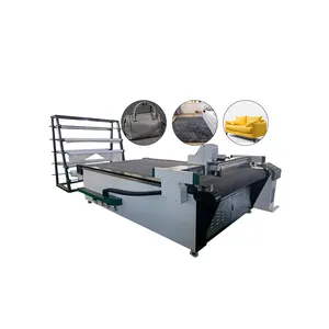 Heavy duty fabric spreading and cutting machine fabric strip cutting machine zebra blinds fabric cutting machine With V Cutter