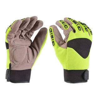Guantes Antivibración con Protección TPR, Guantes de Impacto para Mecánicos, Guantes de Trabajo para Hombre con Logotipo Personalizado - Product Image 1