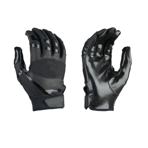 Gants de football américain de haute qualité avec logo personnalisé pour adultes, design en cuir super adhérent, gants de sport attrayants avec OEM ODM - Product Image 1