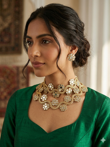 Luxury Fancy Traditional Embroidery Cording Indian Shisha Mirror Zari Work Handmade Sexy 100% Polyester Organza Decorative <b>Lace</b> - Product Image 3