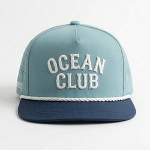 Casquette Snapback Premium Personnalisée à 6 Panneaux, Visière Plate, Tissu Toile, Broderie 3D en Relief, Réglable, Fabricant OEM ODM, Faible MOQ - Product Image 1