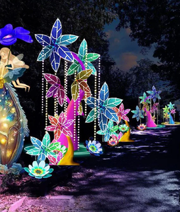 장식 조명 공급 업체 사용자 정의 다채로운 비바람에 견디는 휴일 조명 장식 축제 이벤트 조명 랜턴 - Product Image 1