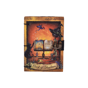 Cuaderno de Papel Hecho a Mano con Diseño de Libro de Hechizos Mágicos A5, Diario con Candado, 200 Páginas, Doble Cara, Temática de Fantasía Vintage, Ecológico - Product Image 3