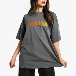 T-shirts pour femmes personnalisés de haute qualité pour l'été, 100% coton et élasthanne, 180 GSM, impression, broderie, logo OEM ODM, respirant, respectueux de l'environnement - Product Image 3