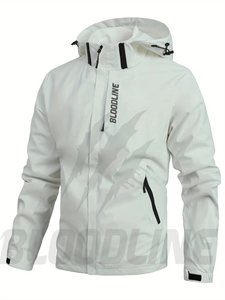 BLOODLINE INTERNATIONAL Men's Color Blocking <b>Waterproof</b> Breathable Windproof Eco-Friendly Quick Dry <b>Thin</b> 100% Polyester <b>Jacket</b> - Product Image 4