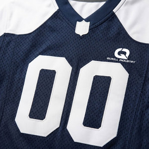 Camiseta de Fútbol Americano de Alta Calidad, Manga Corta, 100% Poliéster, Tela Suave y Cómoda, con Nombre, Número y Logotipo del Equipo Personalizados - Product Image 6