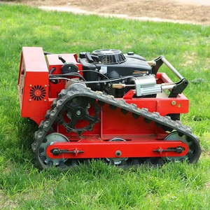 RC tracked grass cutter with adjustable speed for different terrain conditions - Product Image 3
