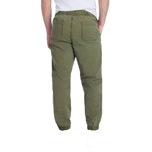 Custom Logo Men's Black Sweatpants Elastic Waist Drawstring Side Pockets Casual <b>Joggers</b> Breathable Windproof Printed 100% Cotton - Product Image 1