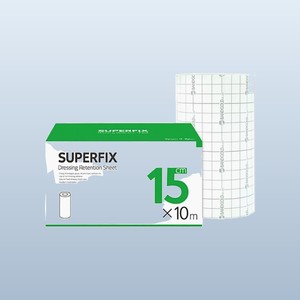 Pansement adhésif non tissé Superfix 15 cm x 10 m, ruban adhésif médical, pansement en rouleau, pansement non tissé pour plaies - Product Image 4