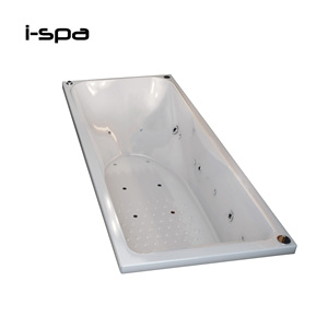 Bañera Rectangular de Acrílico de Lujo I-Spa con Hidromasaje, 1.7m de Largo, para Spa y Uso en Interiores - Product Image 2