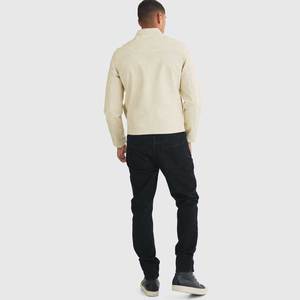 Veste en cuir pour homme de style motard, modèle 2027, prix abordable, en cuir pleine fleur, respirante et de bonne qualité - Product Image 4