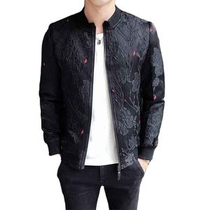 2025 Spring Bomber College Baseball <b>Jacket</b> For Men Slim Fit <b>Jackets</b> Coat Masculina Black Green Baseball Uniform <b>Pilot</b> <b>Jacket</b> - Product Image 1