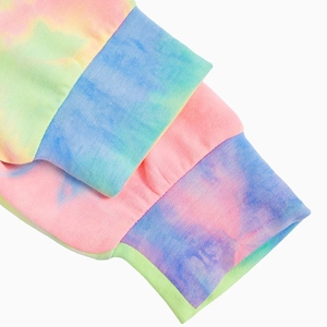 Sudadera con Capucha Corta Amarilla para Mujer, de Manga Larga, Tejida en Algodón, Informal, para Otoño, de Color Sólido, Transpirable - Product Image 6