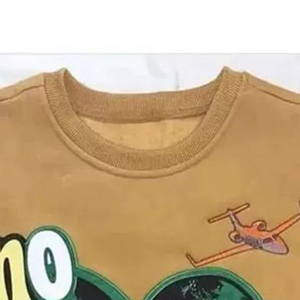 Sweat-shirts d'hiver pour hommes à col rond avec logo brodé personnalisé, 100% coton molletonné, écologiques, séchage rapide, coupe-vent - Product Image 4