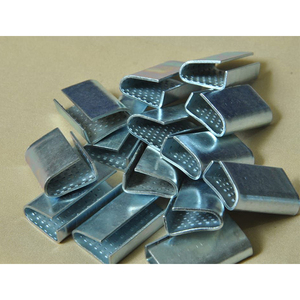 Clips/Sellos Dentados de PET Reforzados con Recubrimiento de Zinc, de Venta Caliente y Ampliamente Disponibles – Tamaños de 12 a 19 mm, Personalizables de Distribuidor Indio - Product Image 1