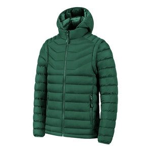 Men's Water Resistant Hooded Puffer <b>Jacket</b> <b>Thick</b> Insulated Winter Coat Warm Windproof Outdoor Casual <b>Jacket</b> with Secure Zip Pock - Product Image 6