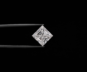 Diamantes cultivados en laboratorio Om Gems E F VVS/VS1 CVD, la mejor opción para clientes, corte princesa, alta calidad para joyería premium, tecnología de incrustación. - Product Image 1