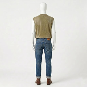 Débardeur personnalisé premium avec impression sérigraphique, effet délavé soleil, strass, style streetwear, confortable, tissu 100% coton, unisexe - Product Image 6