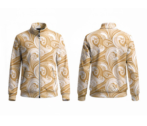 Custom Logo Full Zip Sublimation Jacket Supplier <b>Running</b> and Fitness Wear Warm Breathable Quick Dry | Sizes Men Women Youth - Product Image 6