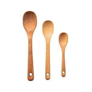 Cuillère en bois de qualité supérieure, durable, de qualité alimentaire, très vendue, écologique, pour la crème glacée, vente en gros - Product Image 1