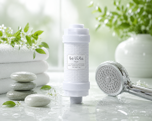 Filtro de Ducha Bevita PURE Mineral, Cartucho No Tóxico con Bolas Minerales Antibacterianas, Elimina Cloro e Impurezas, Libre de BPA - Product Image 4
