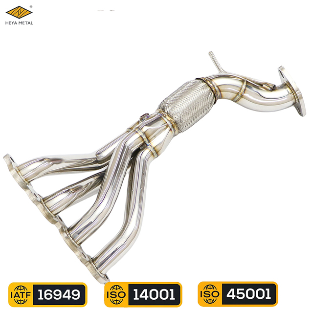 High Quality Custom Competition Exhaust Car Header Stainless Steel New Specifically Designed Mercedes Exhaust System HEYA 200