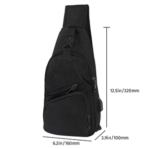 Sac bandoulière multi-poches, sac messager, organisateur de voyage, sac à l'épaule, fournisseur en gros, sac à l'épaule tendance pour femme - Product Image 5