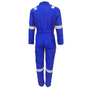 Ropa de Trabajo de Alta Visibilidad Starlet International para Hombre, Ignífuga, Transpirable, Antiarrugas, Naranja, Azul, Reflectante - Product Image 4