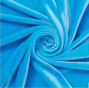 Tissu en velours extensible de haute qualité, polyester et élasthanne, velours coréen, tissu tricoté doux pour vêtements, robes, canapés, rideaux - Product Image 4