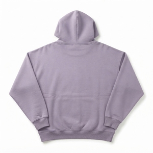เสื้อฮู้ดดี้ทรงหลวม ผ้าเฟรนช์เทอร์รี่ GSM สูง ทรงโอเวอร์ไซส์ ใส่สบาย ทรงปกติ เสื้อสเวตเชิ้ตหนานุ่ม สไตล์ลำลอง รับผลิตแบบ OEM - Product Image 4