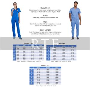 Scrubs d'allaitement de haute qualité pour les professionnels de la santé Meilleurs gommages d'allaitement pour le confort et la durabilité par Raw To Fine - Product Image 6