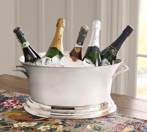 Seau à glace en métal classique pour service de bar professionnel, hôtel, restaurant, événements de traiteur, service de champagne et boissons - Product Image 5