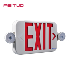 Combo de Señal de Salida y Luz de Emergencia FEITUO con Instalación Fácil, Indicador de Dirección Extraíble para Edificios de Oficinas, Escuelas y Hoteles - Product Image 3