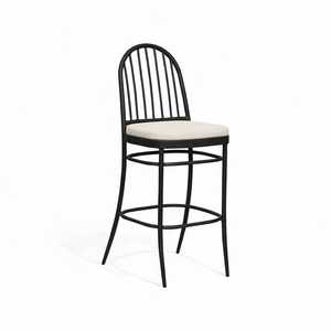 Chaise de bar élégante de qualité export, légère et durable, fabriquée en Inde, chaise de comptoir à prix abordable. - Product Image 2