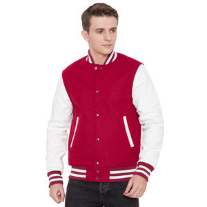 Custom High Street Letterman Varsity <b>Jacket</b> for <b>Men</b> Stand Collar <b>Thin</b> Chenille Leather Sleeves Man <b>Jackets</b>, <b>Jacket</b> for Man - Product Image 1